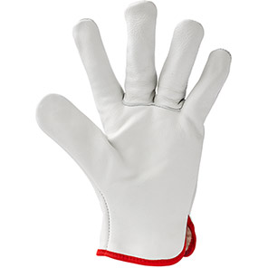 Arco Grey Soft Grain-Leather Driving Gloves