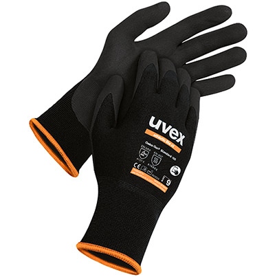 Uvex athletic lite XT 60026 Black Nitrile-Coated Work Gloves