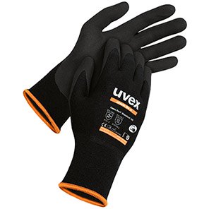 uvex athletic lite XT 60026 Black Nitrile-Coated Work Gloves 9