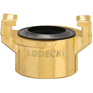 Ludecke WaterProfi Brass Water Claw Coupling x Female ¾in BSPP