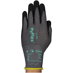 HyFlex 11-584 Aerofit NitFm Glv Grey 12