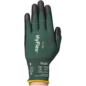 HyFlex 11-762 rPET PU Glove Green 11