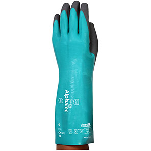 AlphaTec 58-835 Chem Nit Gntlt Green 11