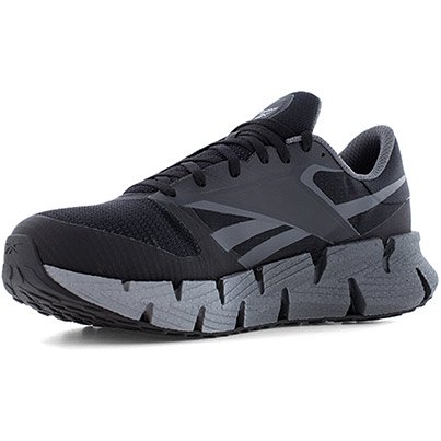 Reebok FloatZig Work IB3031 Unisex Black/Grey ESD S1PS Safety Trainers