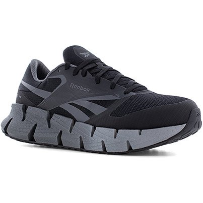 Reebok FloatZig Work IB3031 Unisex Black/Grey ESD S1PS Safety Trainers