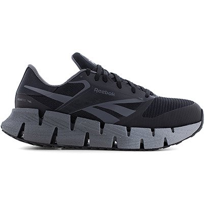 Reebok FloatZig Work IB3031 Unisex Black/Grey ESD S1PS Safety Trainers