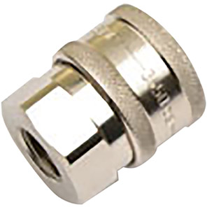 Mild Steel 3/8in Quick-Release Socket x Female 3/8in BSPP