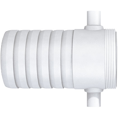 Polypropylene Male 4in URT Pin Lug 102mm Hose Tail