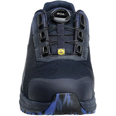 MASCOT FOOTWEAR ACCELERATE F1501 Navy/Azure Blue Narrow-Fit BOA S3S Safety Trainers