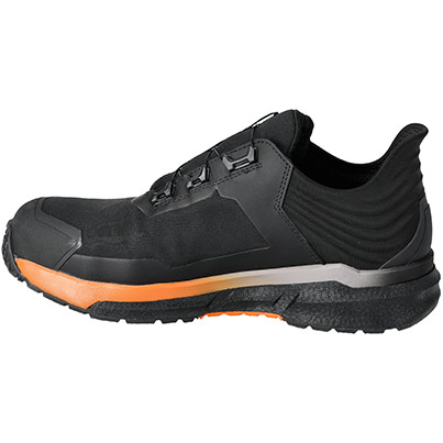 MASCOT FOOTWEAR CUSTOMIZED F1680 Black/Orange Narrow-Fit BOA S3S Safety Trainers