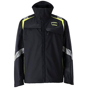 Mascot 21202 S/S Jkt Drk Nvy/HV Yel 5XL