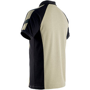 MASCOT UNIQUE Bottrop Men�s Khaki/Black Polo Shirt M