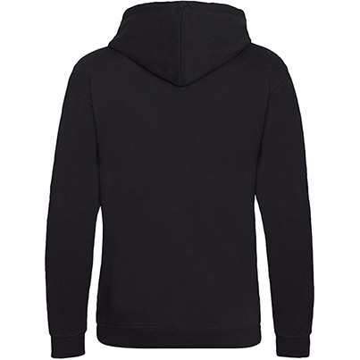 AWDis JH011 Jet Black Epic Print Hoodie