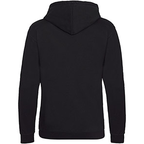AWDis JH011 Jet Black Epic Print Hoodie
