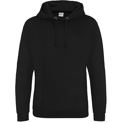 AWDis JH011 Jet Black Epic Print Hoodie