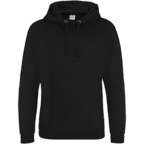 AWDis JH011 Jet Black Epic Print Hoodie 2XL