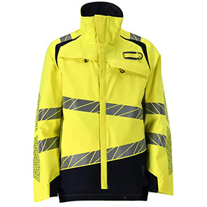 Mascot 21301 Jacket H/V yel/Dark Navy S