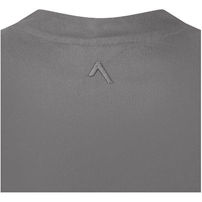 Alsico NLN1 Female Notch Neck Tunic Charcoal