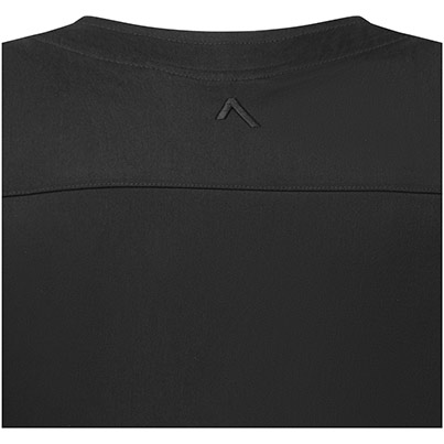 Alsico NVF1 Womenis Black V-Neck Scrub Tunic