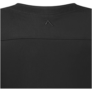 Alsico NVF1 Womenis Black V-Neck Scrub Tunic