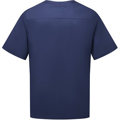 Alsico NVU1 Unisex Navy V-Neck Scrub Tunic