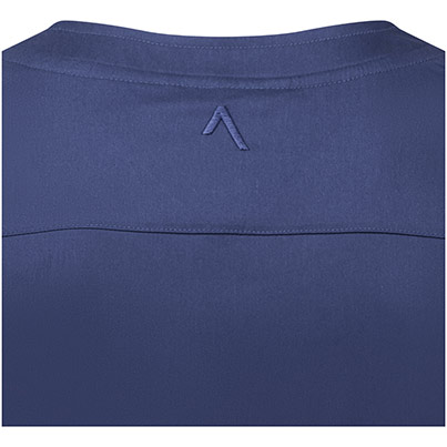 Alsico NVU1 Unisex Navy V-Neck Scrub Tunic