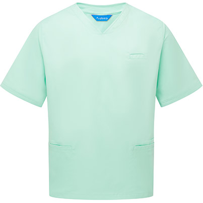 Alsico NVU1 Unisex Eau De Nil V-Neck Scrub Tunic