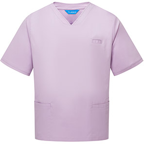 AlsicoNVU1 UnisexVNeckScrubTunicLilac4XL