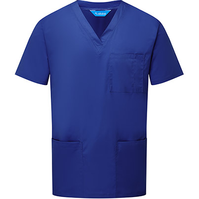 Alsico NCS1 Unisex Royal Blue Scrub Tunic