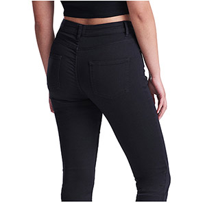 AWDis SD014 Lara Women’s Black Skinny Jeans