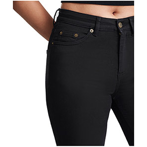 AWDis SD014 Lara Women’s Black Skinny Jeans