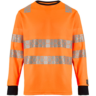 ProGARM TS240 Men’s Orange Hi-Vis Arc-Flash T-Shirt