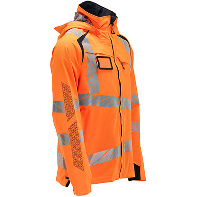 MASCOT ACCELERATE SAFE 19001 Navy/Orange Hi-Vis Outer Shell Jacket