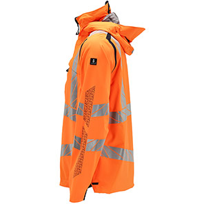 MASCOT ACCELERATE SAFE 19001 Navy/Orange Hi-Vis Outer Shell Jacket