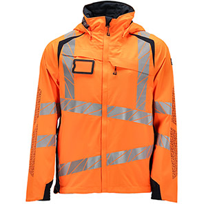 MASCOT ACCELERATE SAFE 19001 Navy/Orange Hi-Vis Outer Shell Jacket XL