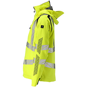 MASCOT ACCELERATE SAFE 19001 Navy/Yellow Hi-Vis Outer Shell Jacket