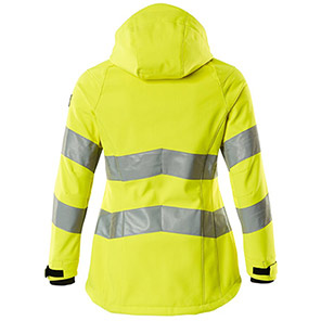 MASCOT SAFE SUPREME 18512 Women’s Yellow Hi-Vis Softshell Jacket