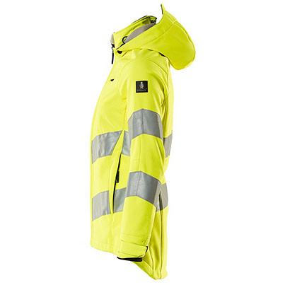 MASCOT SAFE SUPREME 18512 Women’s Yellow Hi-Vis Softshell Jacket