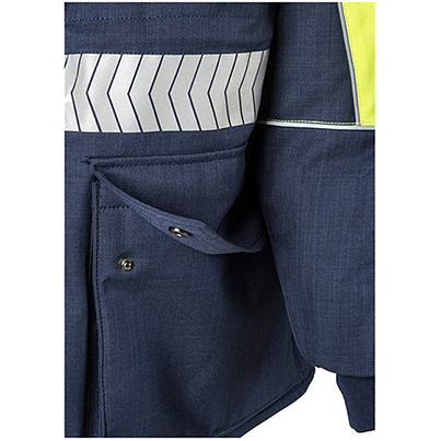 Flexitog Goldfreeze Hi-Glo 25 Performance Yellow/Navy Coldstore Jacket