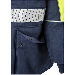 Flexitog Goldfreeze Hi-Glo 25 Performance Yellow/Navy Coldstore Jacket