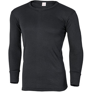 Flexitog Goldfreeze Black Long-Sleeve Thermal Baselayer Top 4XL