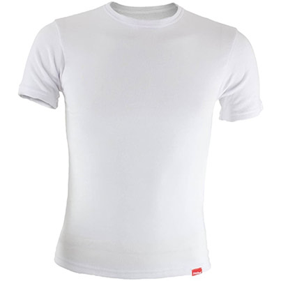 Flexitog Classic White Short-Sleeve Thermal Vest