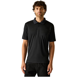Regatta Recycle.Me TRS331 Black Polo Shirt