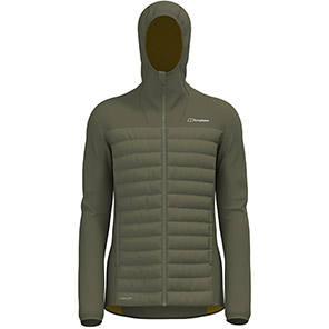 Berghaus Vaskye Hybrid Men's Zephyr Green Insulated Hooded Jacket 2XL