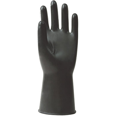 KCL VitoJect 890 Black Chemical-Resistant Gloves