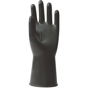 KCL VitoJect 890 Black Chemical-Resistant Gloves