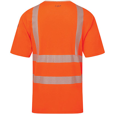 PULSAR LIFE LFE934NB Orange Hi-Vis T-Shirt