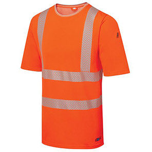 PULSAR LIFE LFE934NB Orange Hi-Vis T-Shirt