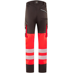 Leo Winswell Women’s Red/Grey Hi-Vis Trousers