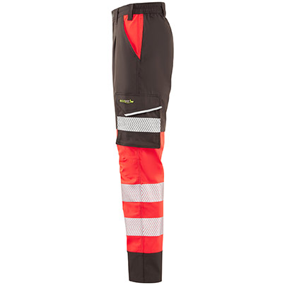 Leo Winswell Women’s Red/Grey Hi-Vis Trousers